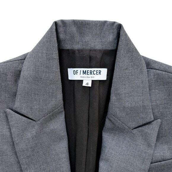 NWOT OF / MERCER "Prince Wool Blazer" flawless classic lined blazer - Picture 4 of 4